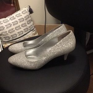 Silver heels